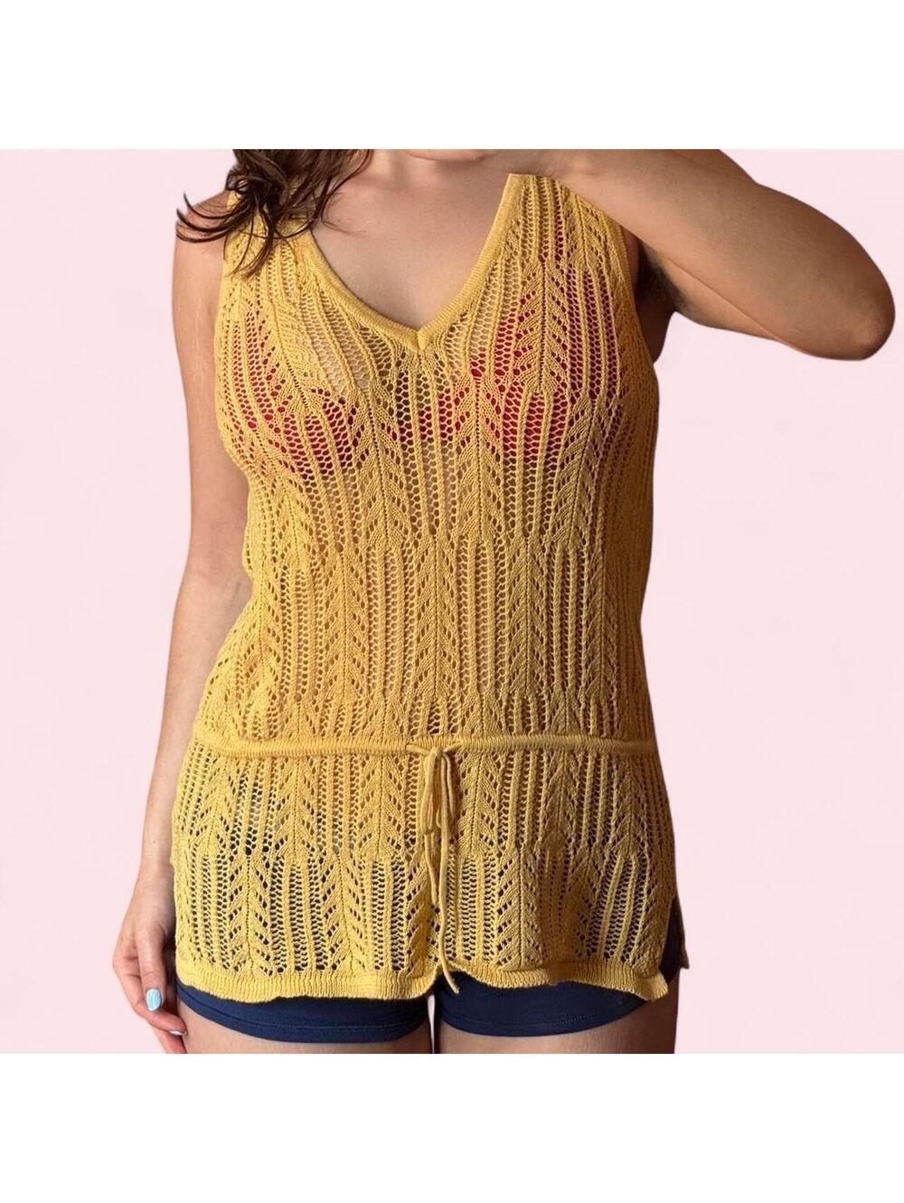 Jeanne Pierre crochet tank